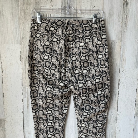 Good American Good Legs Snake Print Skinny Jeans Size 30 - Picture 7 of 11